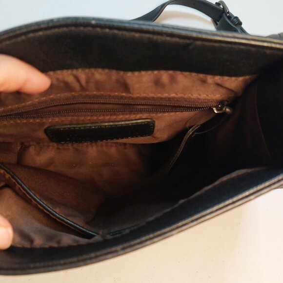 Leather Rainbow Crossbody Purse ~ Mellow World - Picture 6 of 8